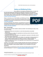 Creating A Child Safety and Wellbeing Policy