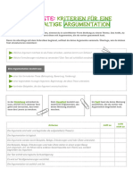 Checkliste Für Eine Gute Argumentation in Deutsch Lerntipps Kapiert - de