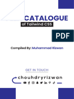 Flex Catalogue of Tailwind Css Compiled by Muhammad Rizwan - Compressed