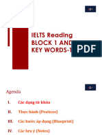 Block 1 - Keywords