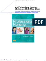 Test Bank Professional Nursing Concepts Challenges 7th Edition Black