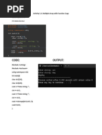 Activity 5.2. Character and String Built-In Functions