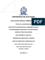 TESIS Ing. T.F. 010 - Estudio de Factibilidad para La Implementación de Una Microempresa