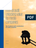 Internal Audit Unlocking Value For Media Companies