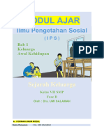 Bab 1.1.2 Keluarga Awal Kehidupan - Sejarah Keluarga