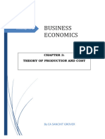 Chapter 3 Business Economics Revision