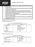 Question Sheet - Non Profit Organisation