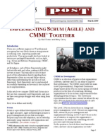 I S (A) Cmmi T: Mplementing Crum Gile AND Ogether