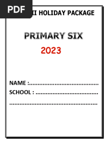 P.6 Holiday Package
