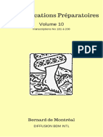 Communications Préparatoires Vol. 10 - 181 A 200