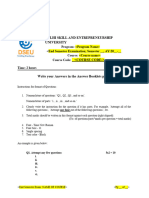 Question Paper Format AY 2023-24