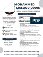 Mohammed Masood Uddin - CV (Updated)