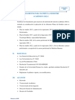 Procedimiento de Matricula Semestre 2022 - 2