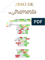 LETRAMENTO I Texto O Meu Canto de Hoje - Santa Teresinha Exercícios Correção 2