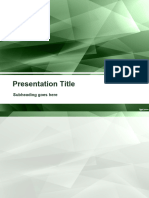 crystal green ppt