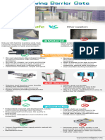 Macrosafe Swing Barrier Gate Features