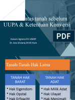 Hat Sebelum Uupa & Ketentuan Konversi