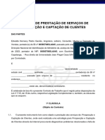 Contrato de Prestação de Serviços de Prospecção e Captação de Clientes 2023 Hg-1