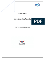 Import - Amendement - Module TUTO
