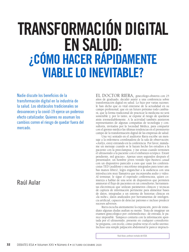 QUE ES LA TRANSFORMACION DIGITAL EN SALUD visual data 4
