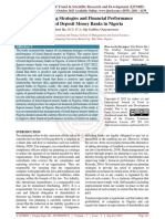 Tax Planning Strategies and Financial Performance of Listed Deposit Money Banks in Nigeria