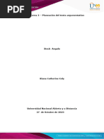 Anexo 1 - Formato Tarea 3 - Planeación Del Texto Argumentativo