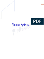 (X1) Numbering System 1-1