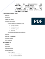 Metodologia para El Desarrollo de Comprension Lectora