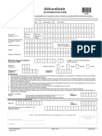 Direct Debit RSP Form