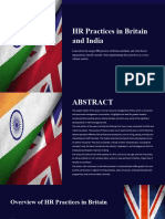 HR Practices in Britain and India