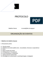 Trabalho Organizacao Eventos Protocolo