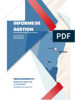 Informe de Gestión 2022 - Fiscal Regional Dr. Ruben Martinez