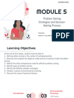 Module 5-Problem Solving Strategies and Decision-Making Process-ENTREPCORE1