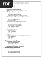 Basics of Remote Sensing