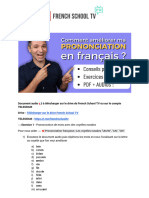 Fiche de Phonétique - French School TV