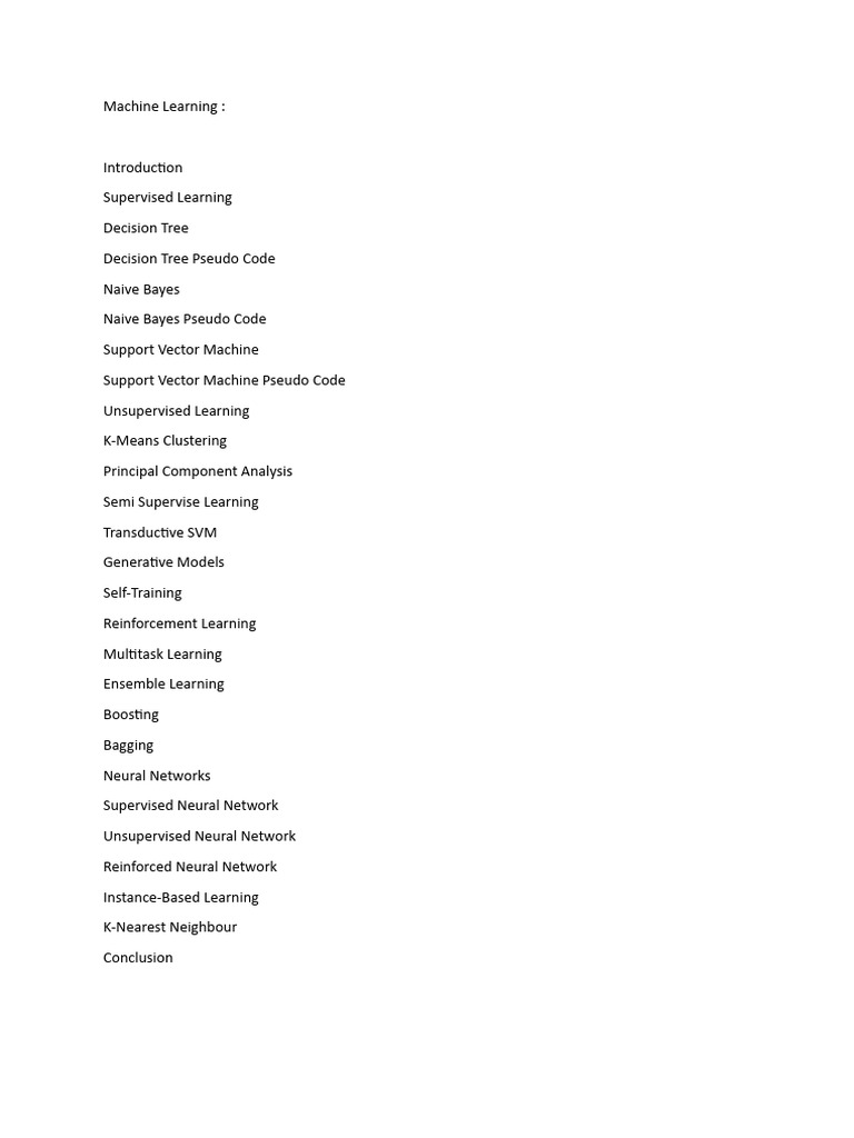 Machine learning pdf