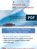 Chapter 2 Improving Personal and Organizational Communications