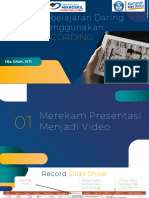 Media Pembelajaran Daring Menarik Menggunakan SCREEN RECORDING