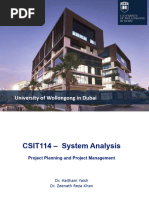 CSIT114 Week 2 Project Management