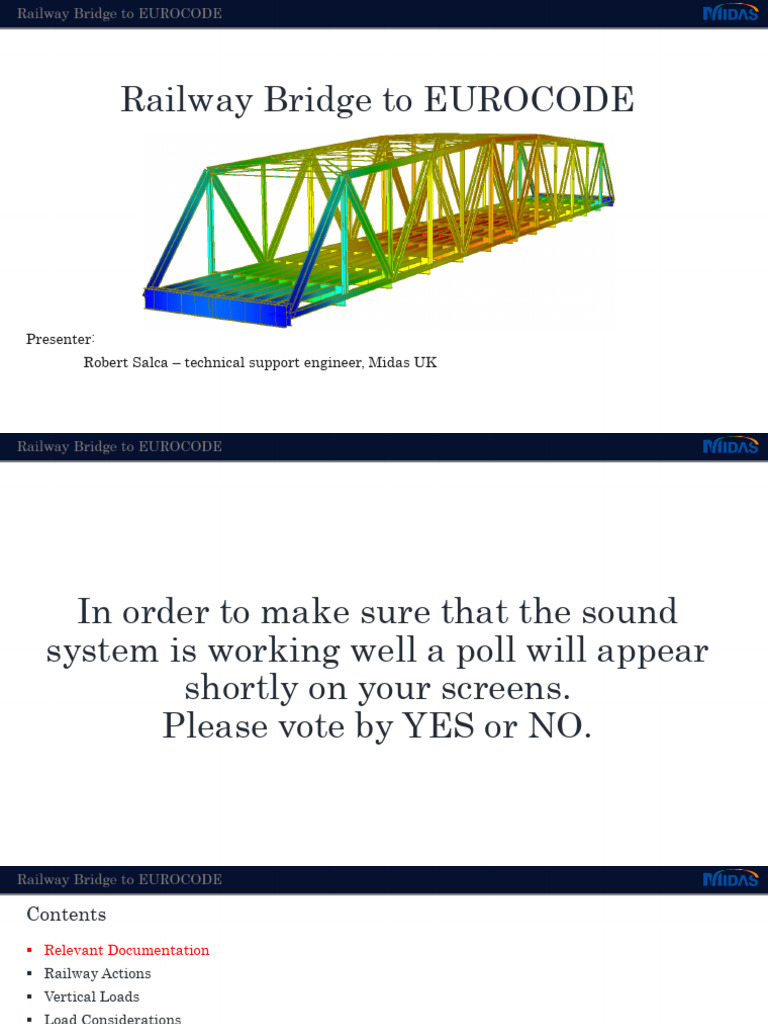 Railway Bridge Per EN1991 1464269773 | PDF | Structural Load | Bridge