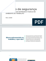 DSS - Fadiga e Estresse No Embiente de Trabalho