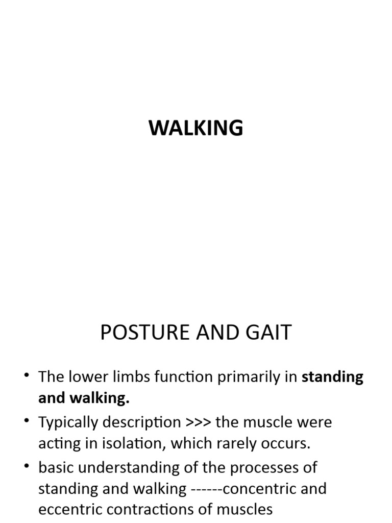 Walking Mechanism PDF Foot Walking
