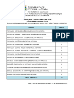 Vagas Classificaveis Edital 24 2022 Mudanca de Curso Transferencia Interna 2023