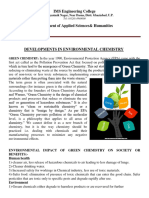 Developments in Environmental Chemistry