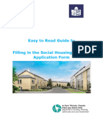Easy To Read Guide Social Housing Application Form 2