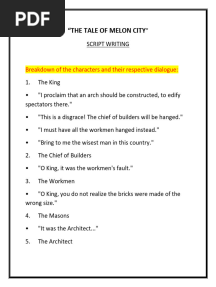 The Tale of Melon City Script
