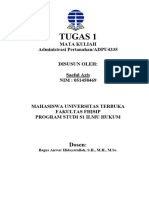 TUGAS 1 Administrasi Pertanahan