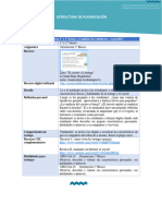 Estructura de La Planificación Act 2