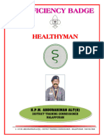 Healthyman Prof Badge Scout