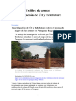 El Mercado Negro de Las Armas en Paraguay DIC 2023 - Diario UH y Telefuturo